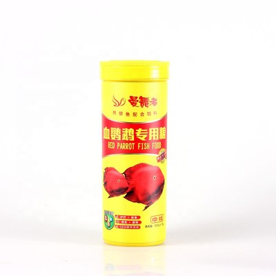 Aquarium pet red parrot fish food coloring feed