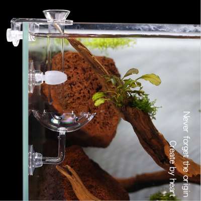 Idyllic stroll crystal shrimp feeding esophagus aerial shrimp feeding basin feeder fish tank turtle jar feeder Asian Basin